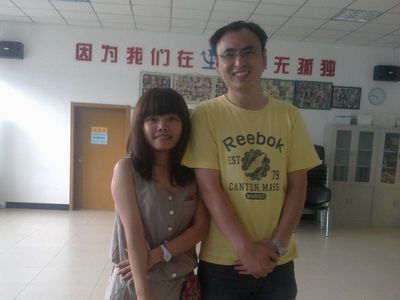 刘老师在北京学习结束归来